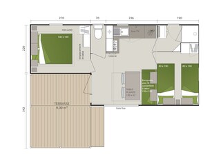 Casa de vacaciones Lemmer Plano de planta 13