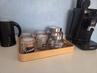 Kaffee-Ecke in der Küche