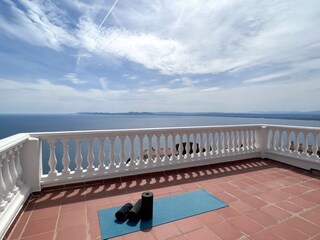 Dachterrasse mit Meerblick