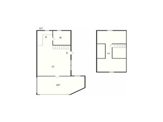 Vakantiehuis Trensum Grondplan 23