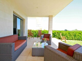 Chill out corner with view