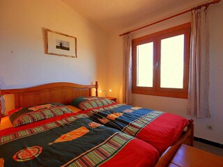 Schlafzimmer 2 mit zwei Einzelbetten