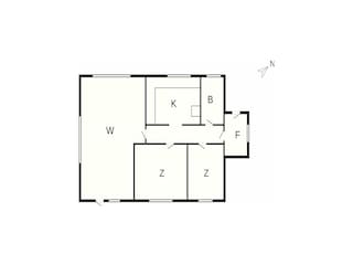 Casa de vacaciones Frøstrup Plano de planta 9