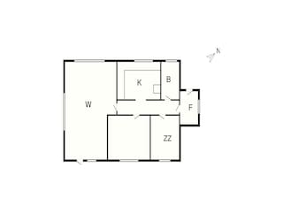 Ferienhaus Frøstrup Grundriss 8