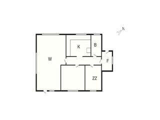 Casa per le vacanze Frøstrup Pianta del piano 8