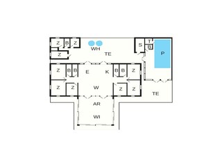Maison de vacances Læsø Plan d'étage 33