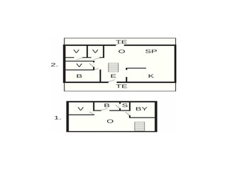 Vakantiehuis Oslo Grondplan 42