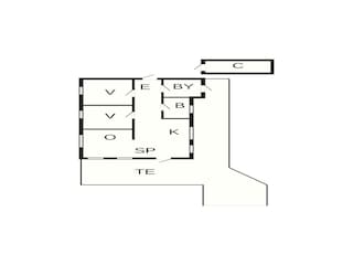 Appartement Hanstholm Grondplan 24