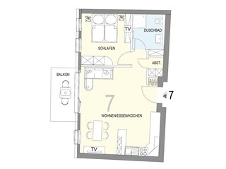 Ferienwohnung Cuxhaven Grundriss 24