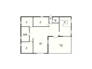 Vakantiehuis Karlskrona Grondplan 15