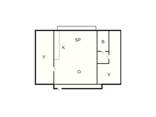Casa de vacaciones Vejby Strand Plano de planta 49