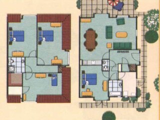 Villa Kamperland Pianta del piano 41