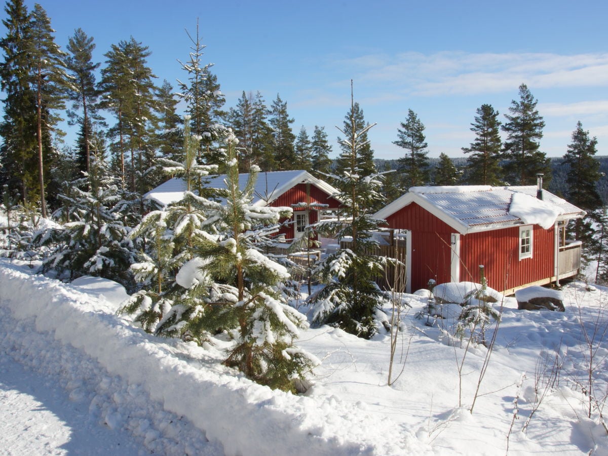 ferienhaus-Silltal, Schweden-winter