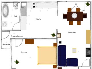 Ferienwohnung Willingen Grundriss 21