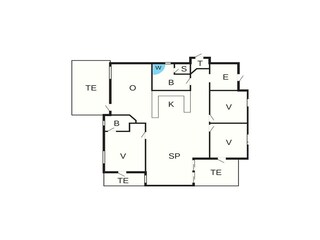 Maison de vacances Ulfborg Plan d'étage 32