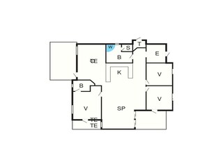 Holiday house Ulfborg Floor Plan 6