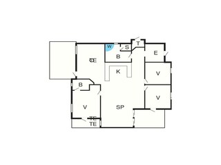 Maison de vacances Ulfborg Plan d'étage 6