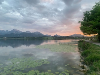 Sonnenuntergang betrachten