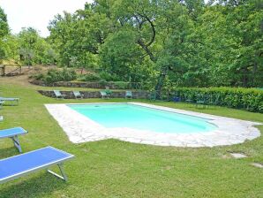 Maison de vacances à Cortona avec piscine privée - Poggioni - image1