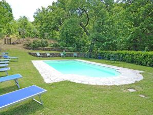 Maison de vacances à Cortona avec piscine privée - Poggioni - image1