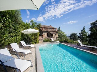 Villa Cortona Grabación al aire libre 1