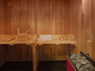 integrierte Sauna