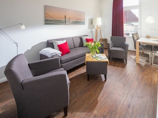 Norderney / Christine - Sanddüne  - Wohn-/Essbereich