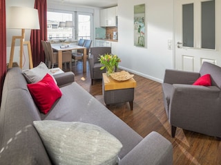 Norderney / Haus Christine Seestern - Wohn-/Essbereich
