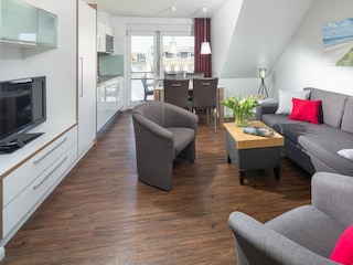 Norderney / Haus Christine - Auster - Wohn-/Essbereich