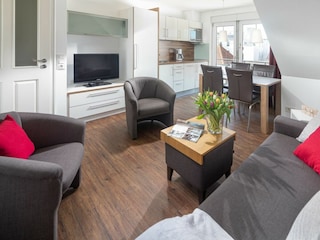 Norderney / Haus Christine - Auster - Wohn-/Essbereich