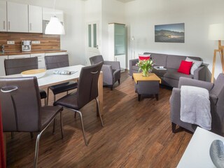 Norderney / Haus Christine Nordlicht - Wohn-/Essbereich