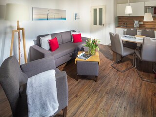 Norderney / Haus Christine Leuchtfeuer - Wohnzimmer