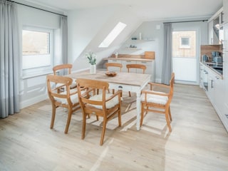 SandWärme Norderney / Essbereich mit Küchenzeile