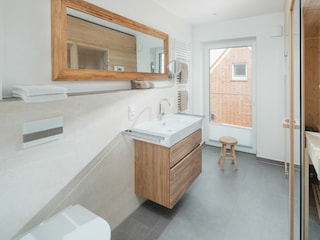 Norderney / SandWärme - Badezimmer mit Sauna