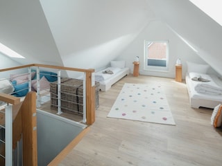 SandWärme Norderney / Schlafzimmer 2 (4 Einzelbetten)