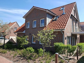 SandWärme Norderney / Ansicht von der Rheinstraße