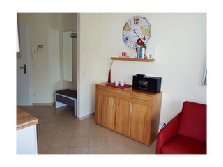 Eingangsbereich unserer Ferienwohnung "Ostseefreunde"