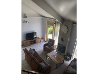 Wohnzimmer von der Galerie