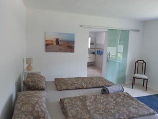 Schlafzimmer mit Bad en Suite