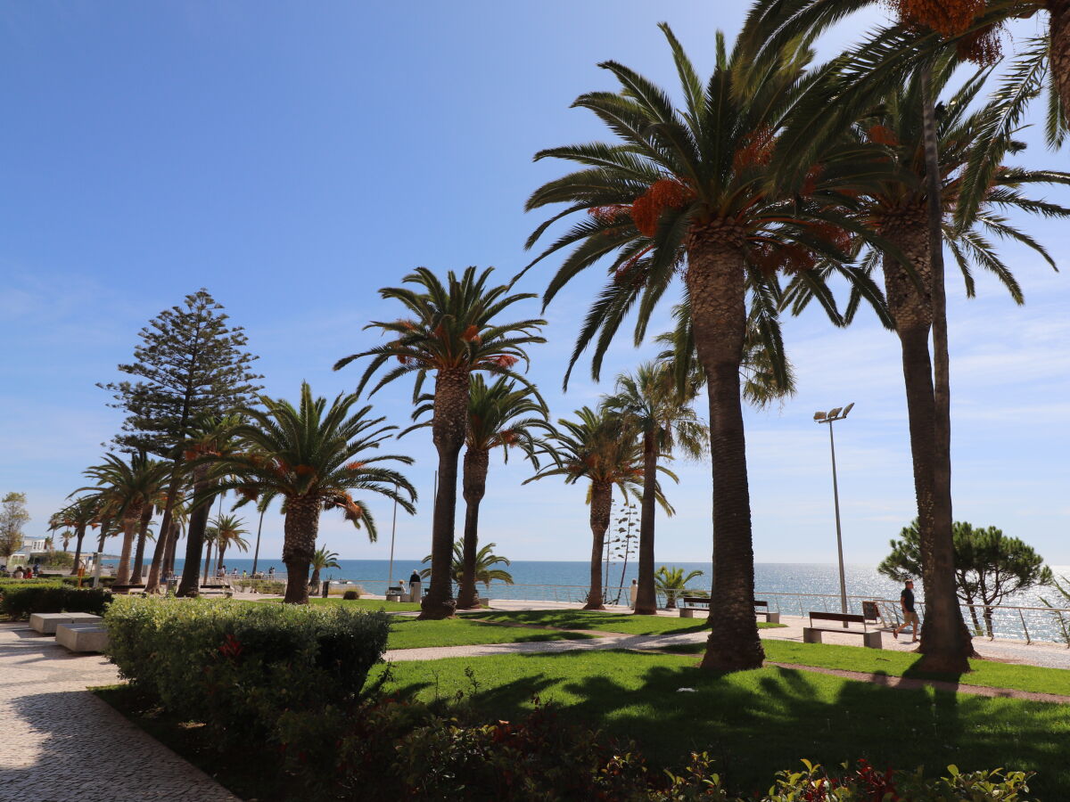 schöne Strandpromenade