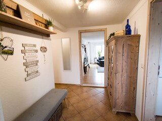 Eingangsbereich mit Garderobe