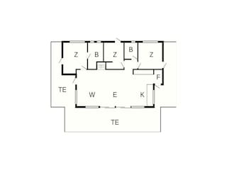 Holiday house Bratten Strand Floor Plan 23