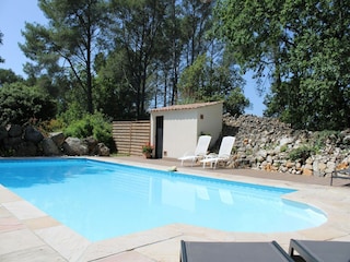 Ferienhaus Lorgues Außenaufnahme 11