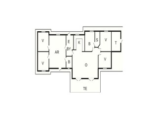 Holiday house Uslev Floor Plan 43