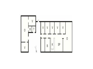 Casa de vacaciones Havneby Plano de planta 2
