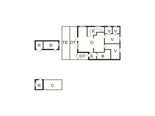 Maison de vacances Otterup Plan d'étage 47