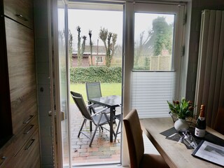 Der Blick in den Garten