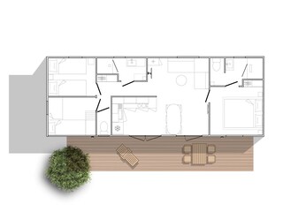 Chalet Westerland (Wieringen) Registrazione all'aperto 2