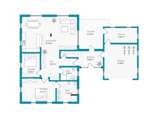 Appartamento per vacanze Habscheid Pianta del piano 22