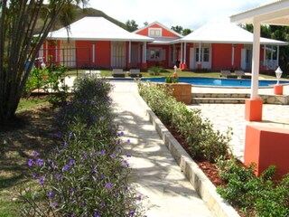 Holiday House from the entrance